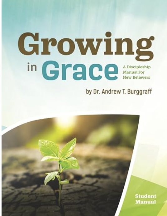 Growing in Grace student manual book cover